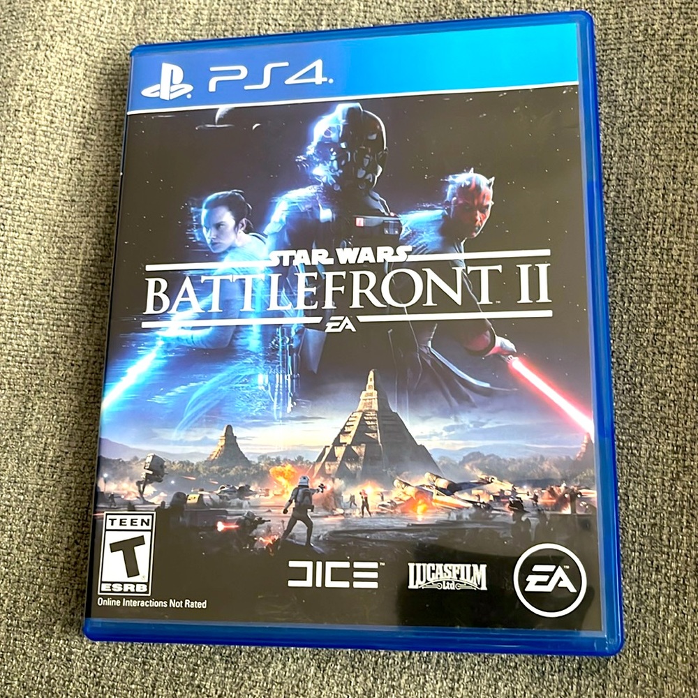 PlayStation 4 Star Wars Battlefront II video game